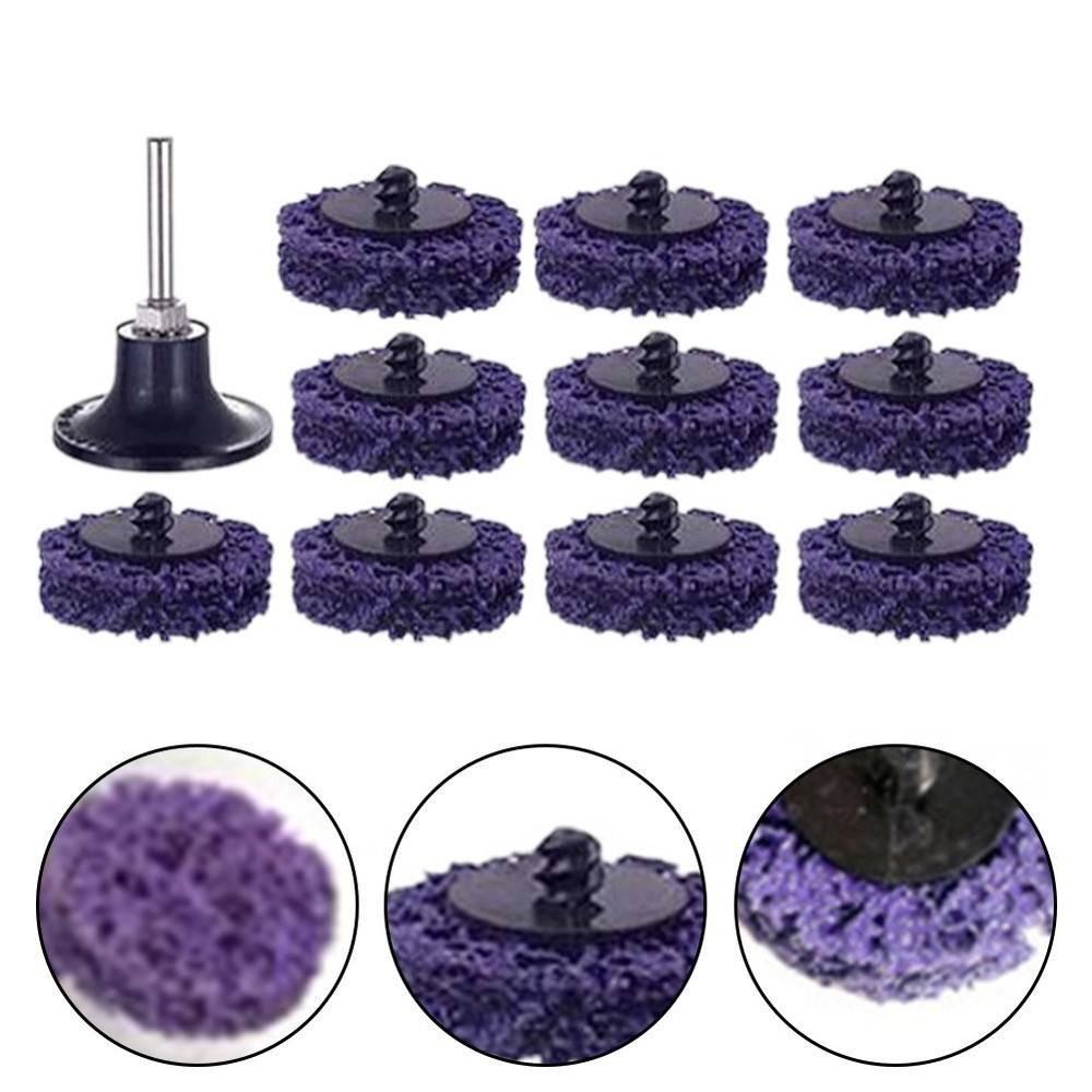 Grinding Disc Set 10PCS Rust Removal Wheels Compatible with Most Angle Grinders