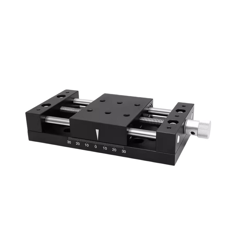 X - Axis 80A-DB60 Manual Linear Stage Translation Displacement Platform 80x60mm
