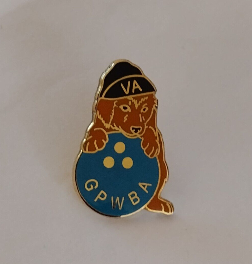 GPWBA VA Bowling Lapel Tack Pin