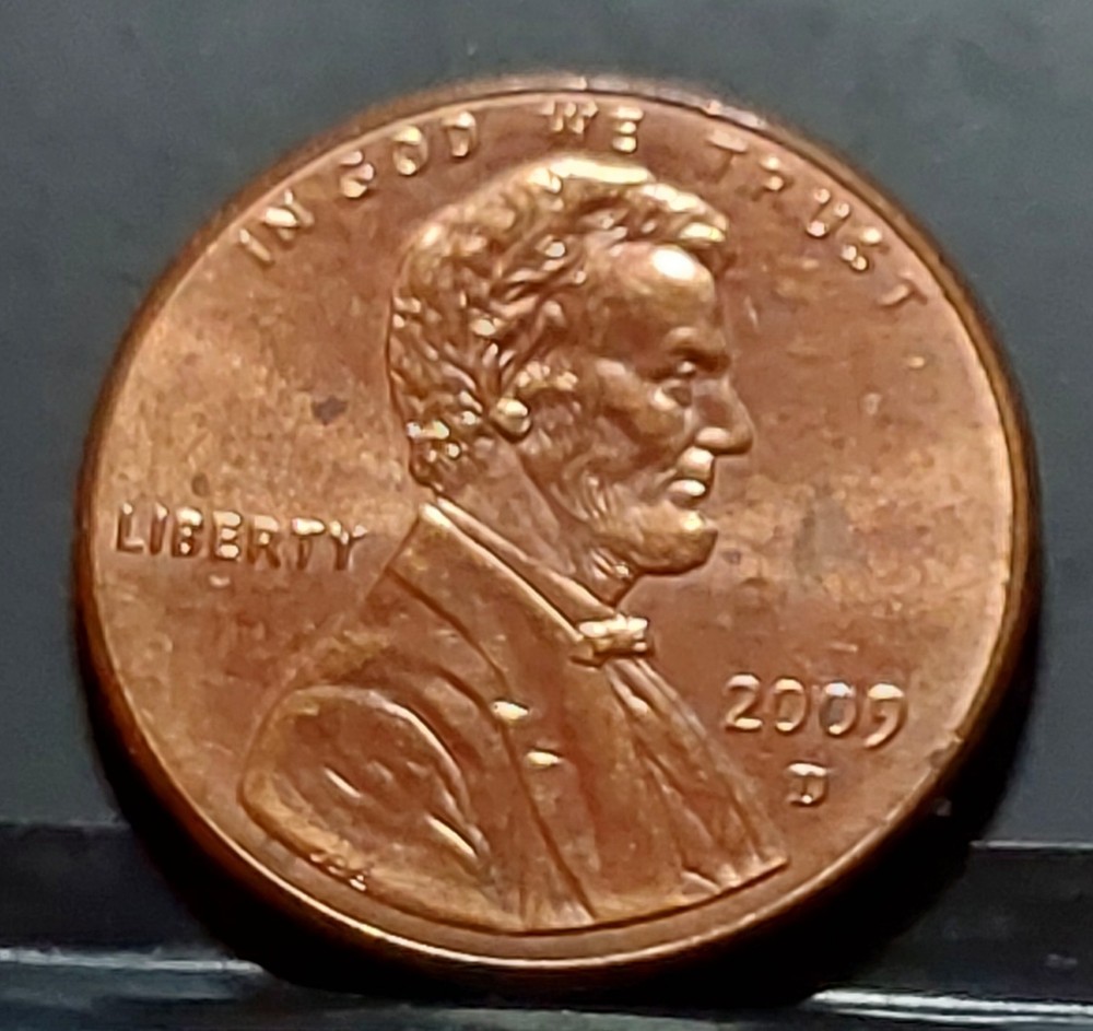 2009 D Presidency Lincoln  errors ..very nice penny
