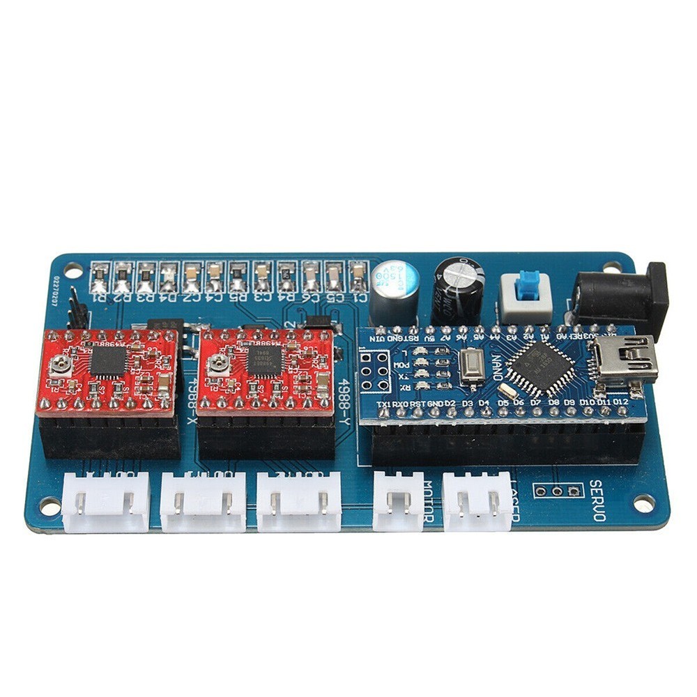 DIY laser cutter for DIY laser cutter features mini USB interface