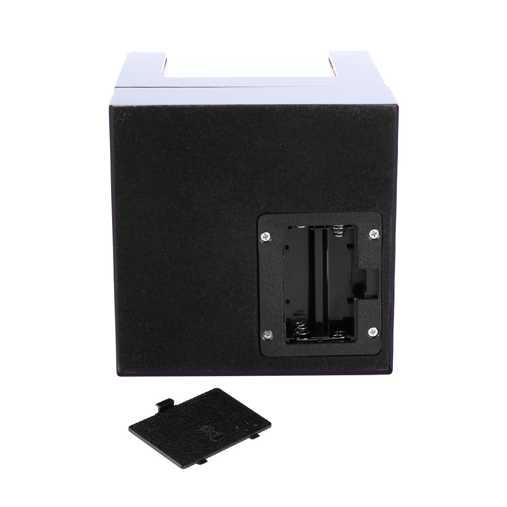 Automatic Rotation Single Watch Winder Storage Display Case Box Gift Quiet Black