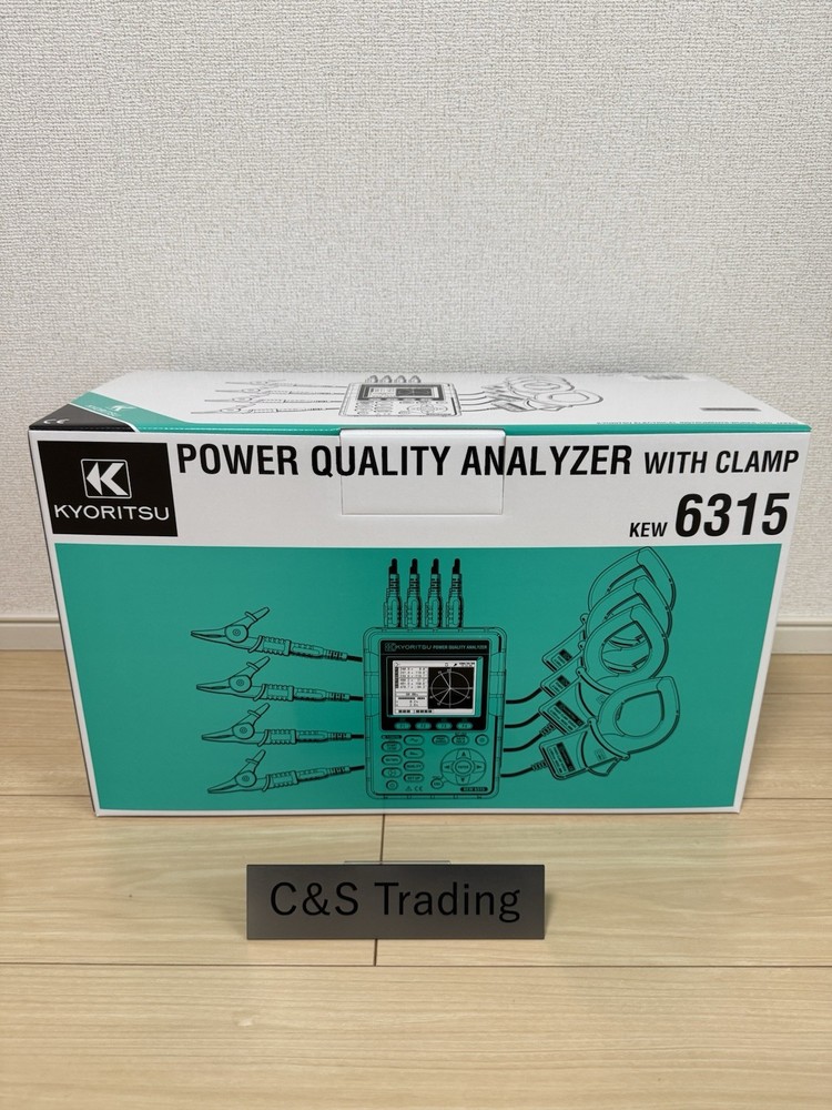 KYORITSU 6315-01 power quality analyzer and clamp sensor set model