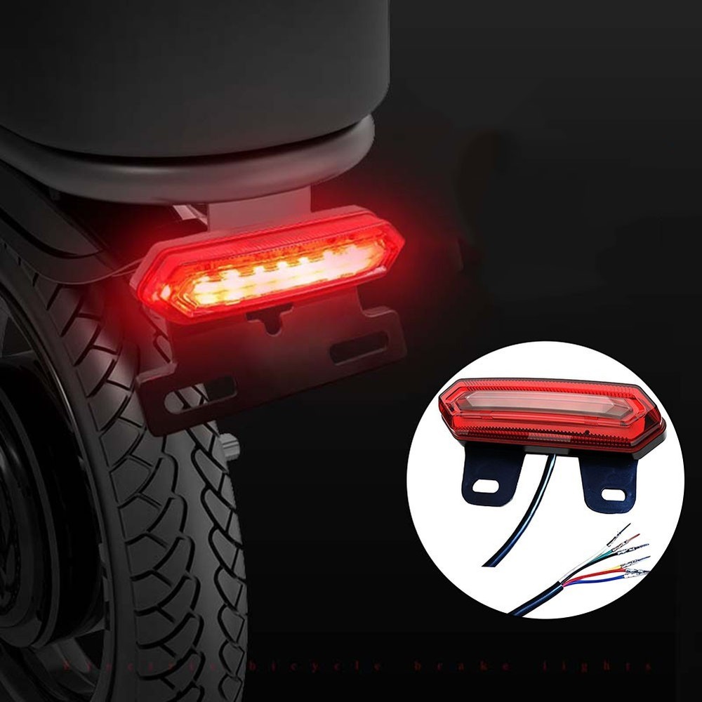 Functional Electric Scooter Taillight for Safety and Brake Functionality