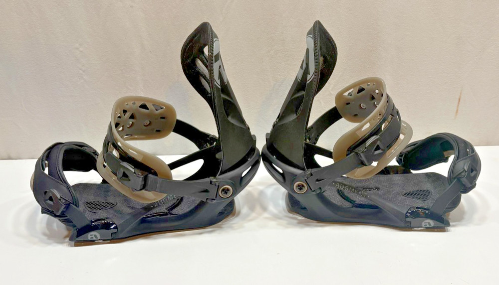 Amplid Augment High-Quality All-Mountain Snowboard Bindings Black Large NEW