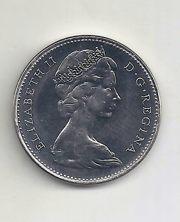 1967 Centennial Rabbit Nickle