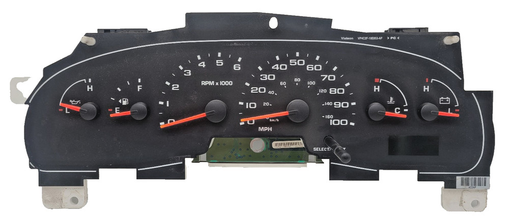 2004-2006 FORD ECONOLINE E150 E250 INSTRUMENT CLUSTER GAUGE *LESS LENS OEM