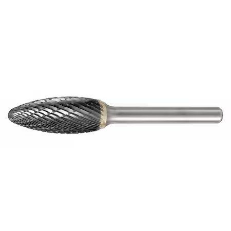 Widia M41448 Carbide Bur, Flame Shape