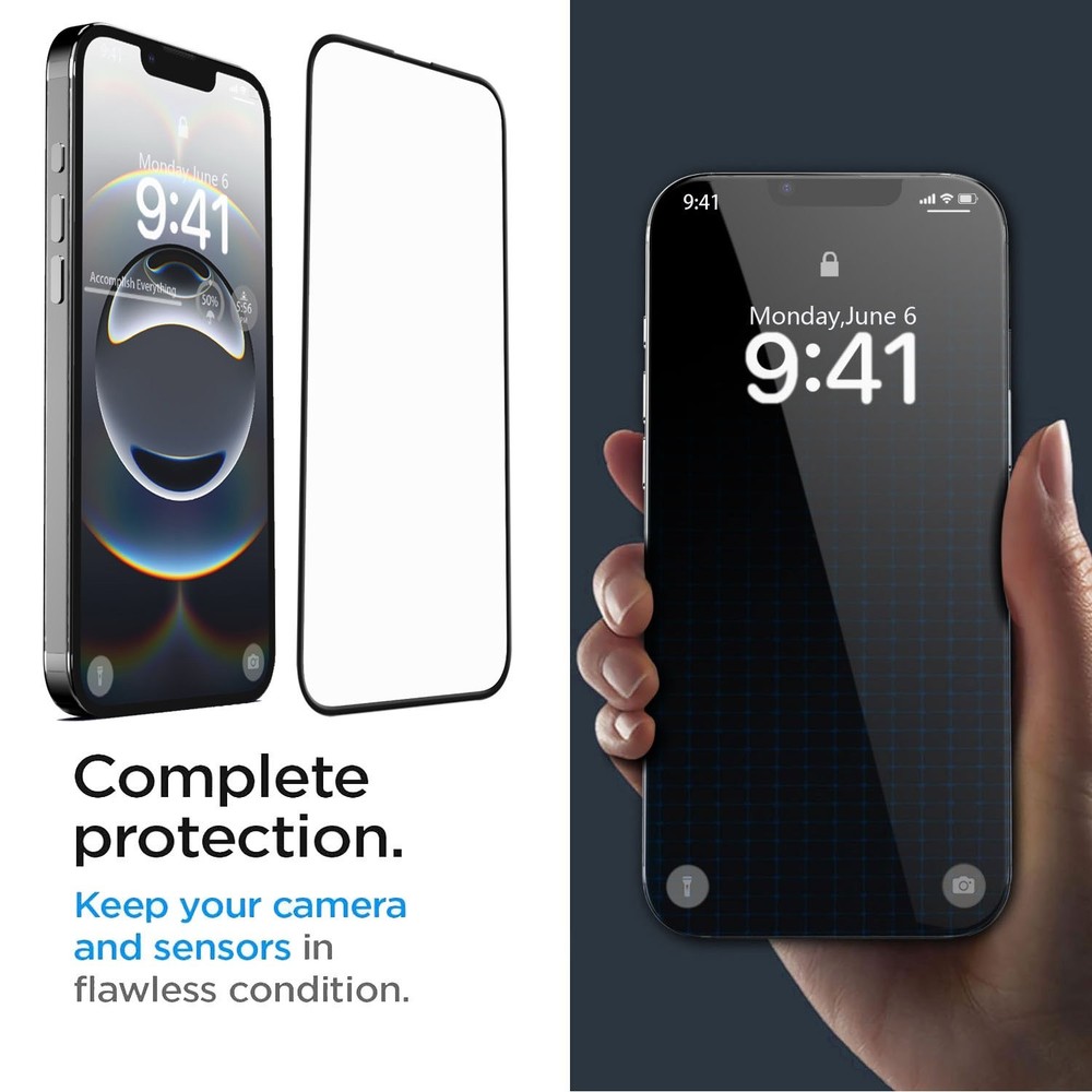 4-Pack For iPhone 16 Pro Max Plus 16e Full Cover Tempered Glass Screen Protector