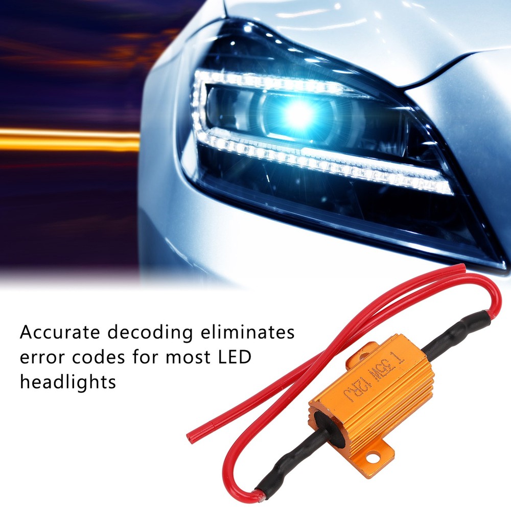 2 Sets LED Load Resistor Kit Efficient Error Solution For LED Lights Popular