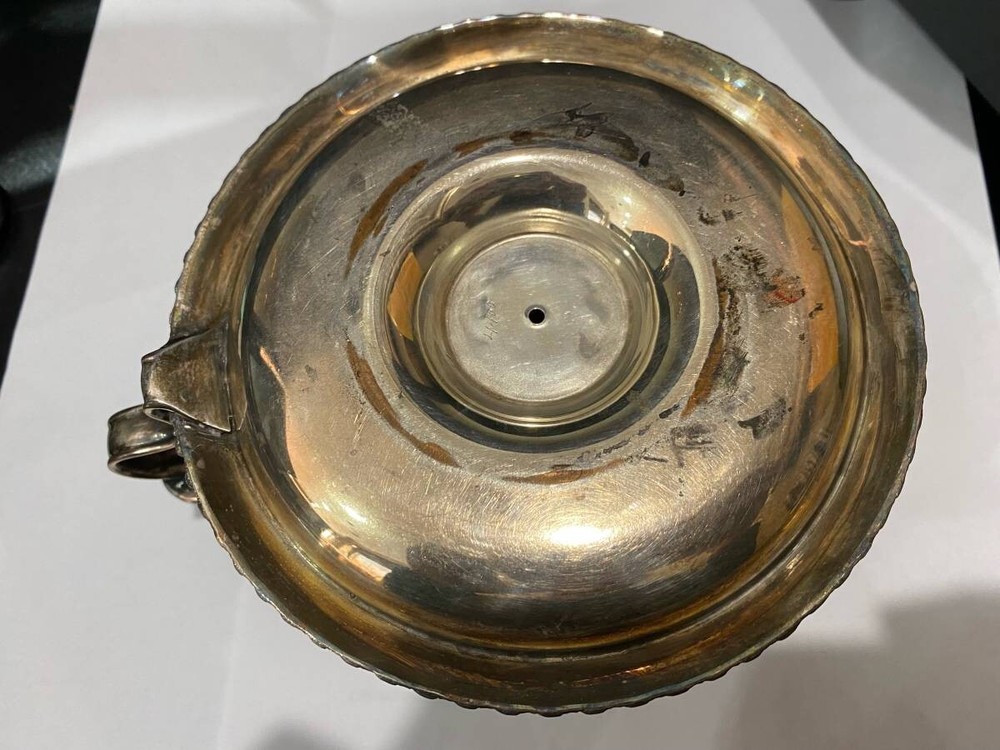 Silver Plated Chamberstick Candle Holder