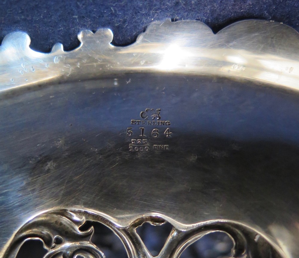 Vintage 19th century Whiting Sterling Compote