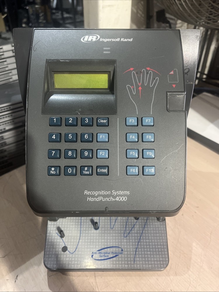 IR INGERSOLL RAND TIME CLOCK 4000