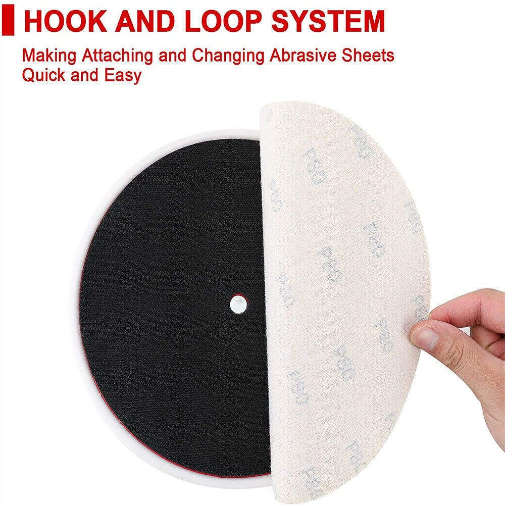 Goldblatt 9" Drywall Sander 80 x 100/180 Mixed Grit 30PC Sanding Discs-Hook Loop