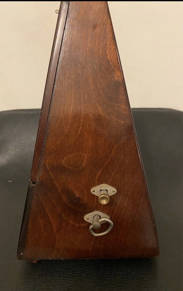 vintage Wittner metronome with bell.