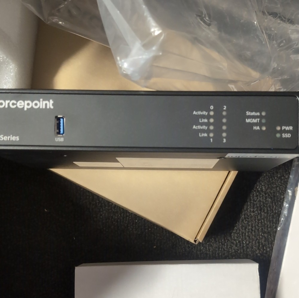 Forcepoint N60 Firewall & VPN Device Next Generation Security w/ Accessories