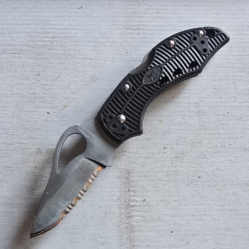 SPYDERCO BYRD ROBIN LOCKBACK KNIFE
