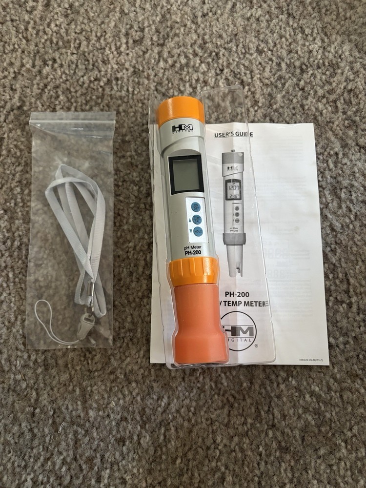 HM Digital Waterproof pH Meter, PH-200