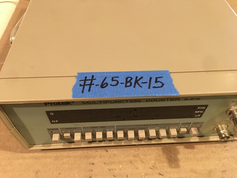 PROTEK Multifunction counter B-818 , used