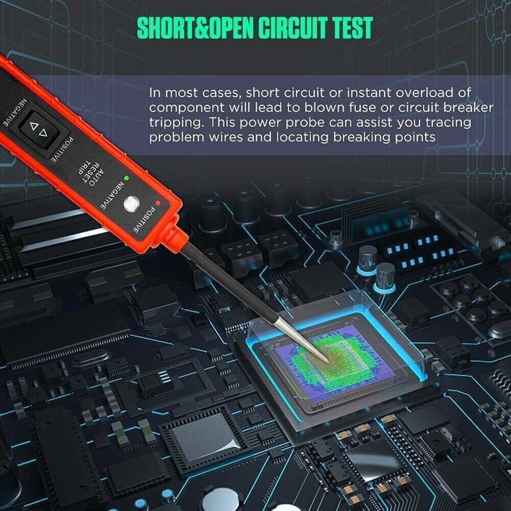 Electrical Tester Automotive Digital Power Probe Circuit Test Device System