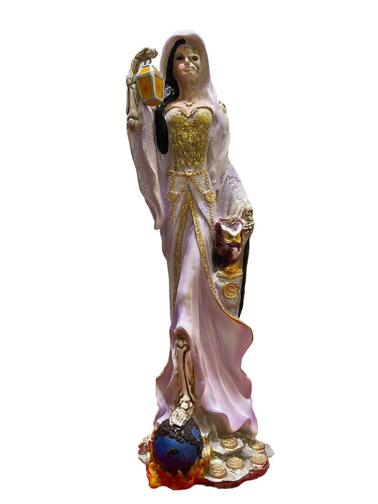 Santa Muerte encarnada