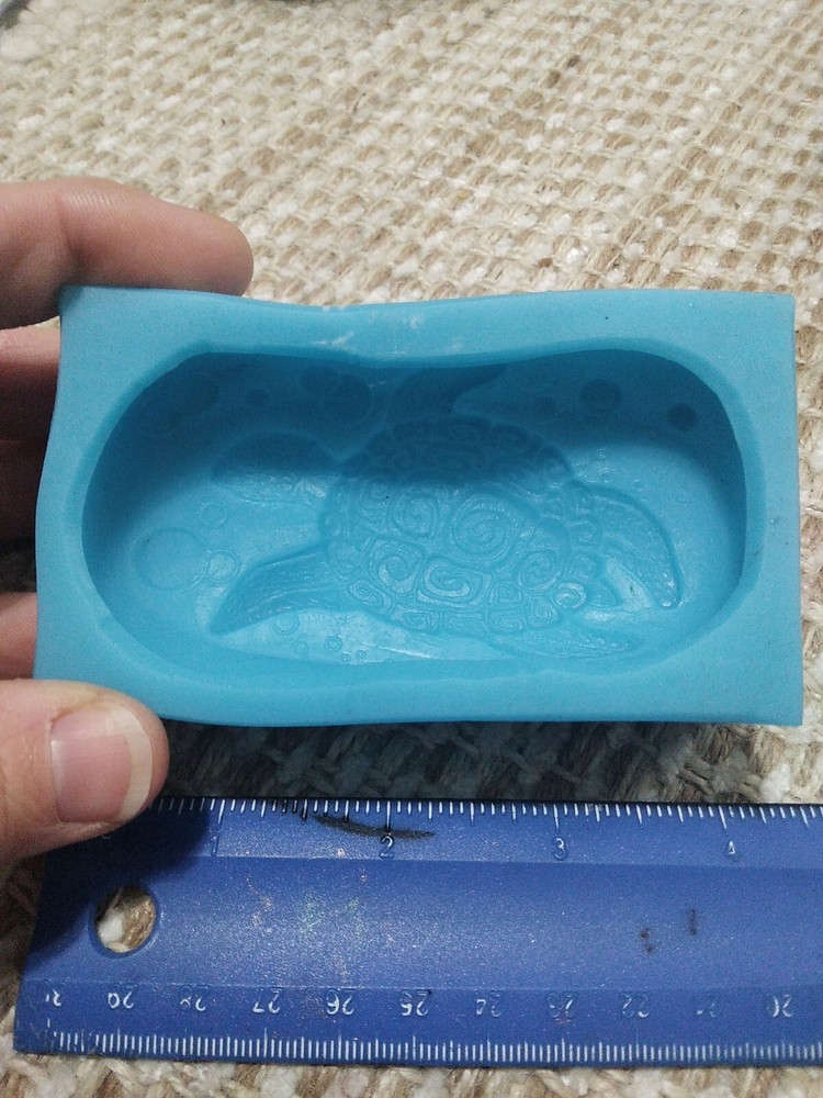 Turtle Silicone Soap Mold Ocean Nautical Beach Theme