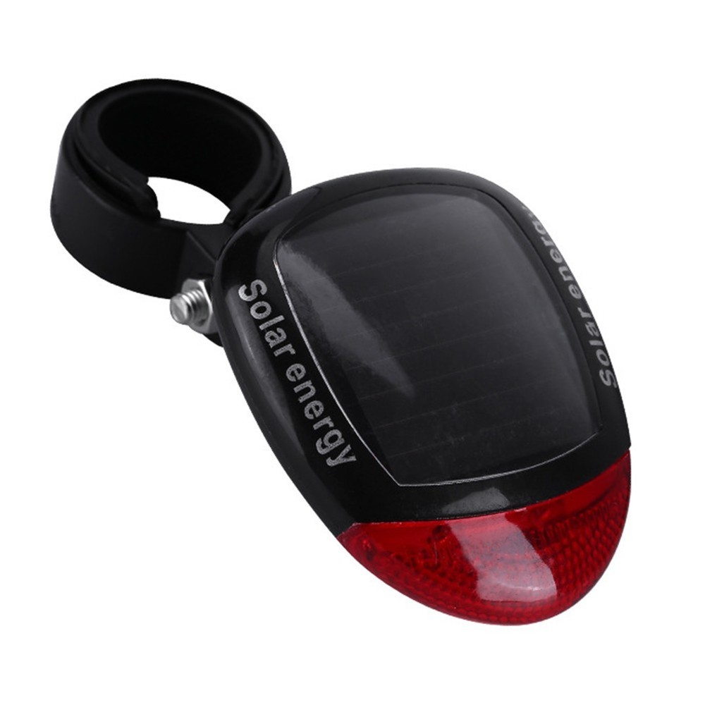 Sustainable Cycling Solution LED Solar Bicycle Tail Light with 2 Modes