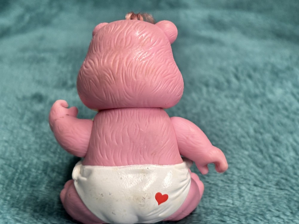 VINTAGE POSEABLE CAREBEAR BABY HUGS BEAR