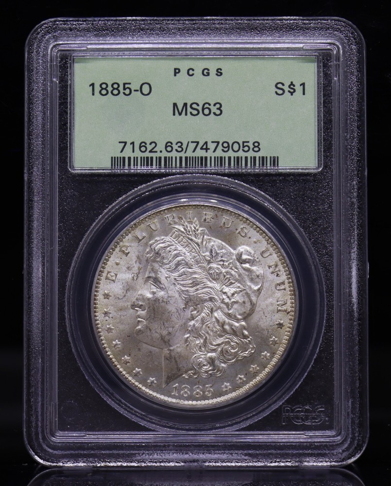 1885-O Morgan Dollar PCGS MS63