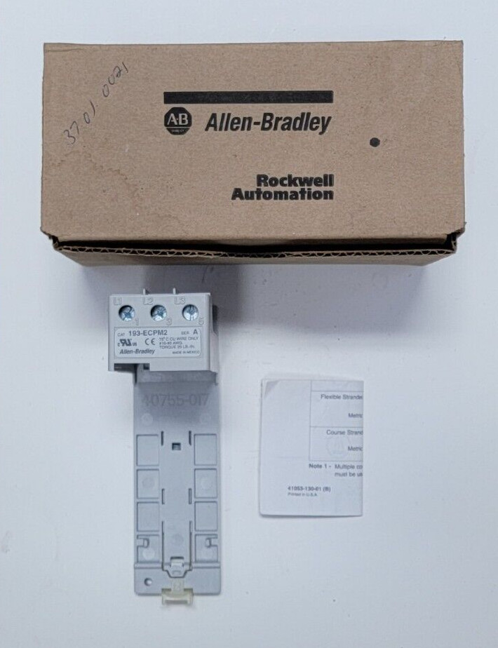 Allen Bradley  AB 193-ECPM2 DIN Rail Panel Adapter