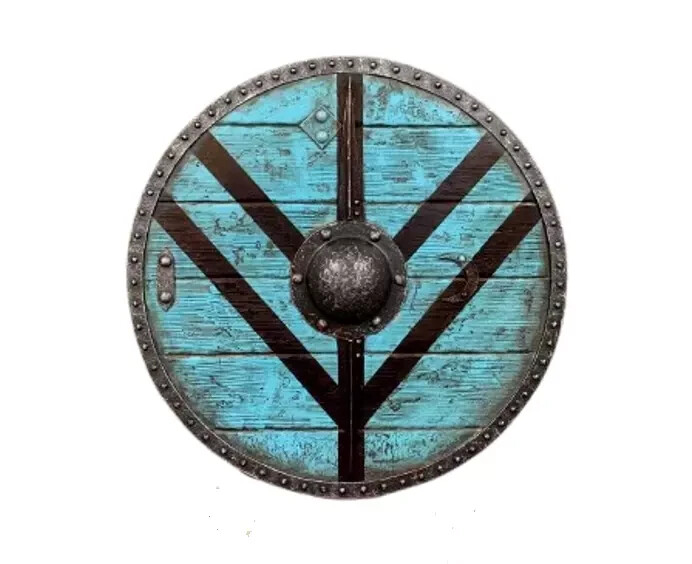 Medieval Shield Lagertha Authentic Battle Ready Armor Round Wooden Shield gift