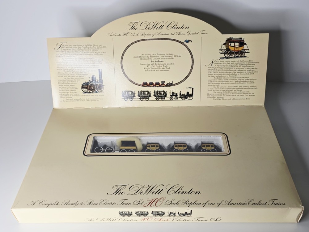 Bachmann - Ho - The Dewitt Clinton Train Set #40-130 - Runs