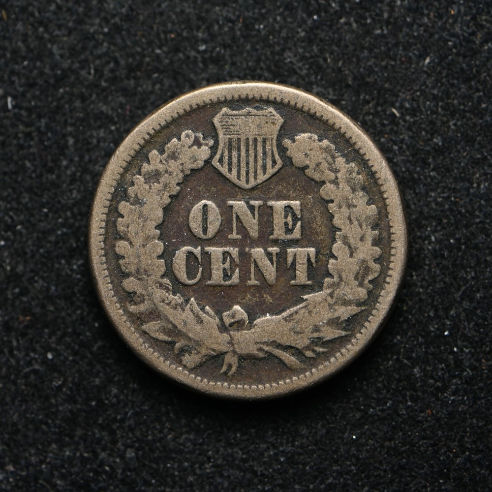 1863 C/N Indian Head Cent (ab3078)