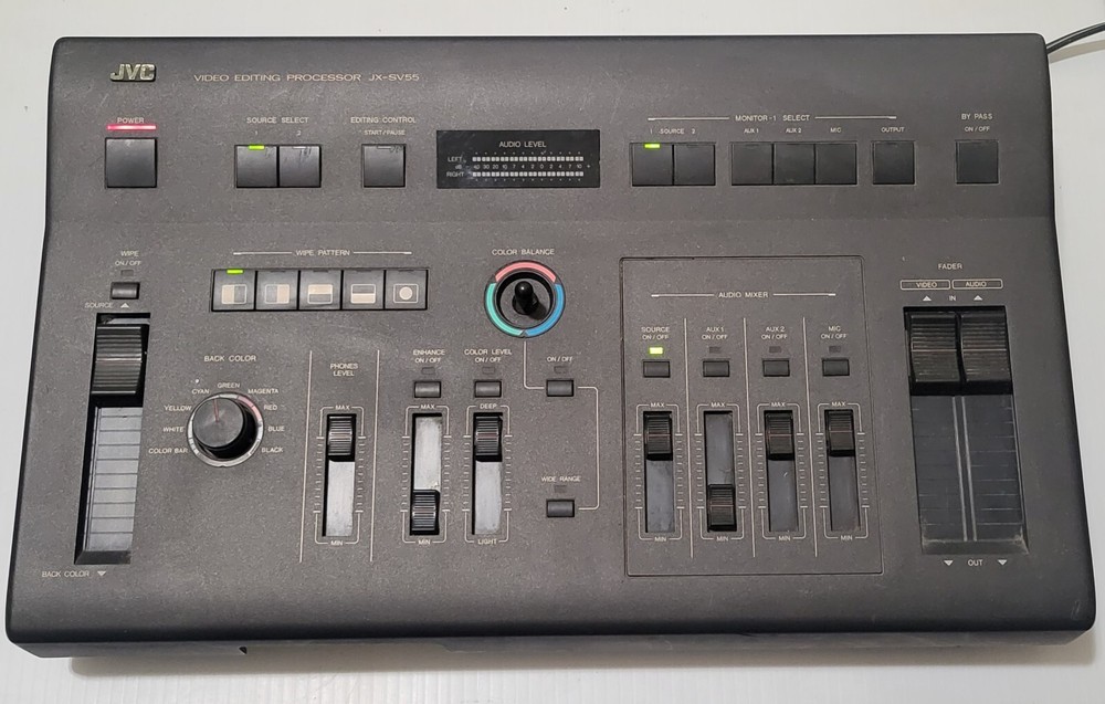 JVC JX-SV55c Video Editing Processor