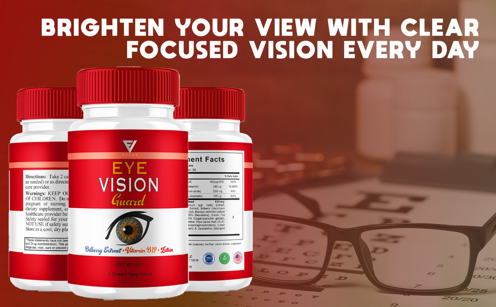 Eye Vision Guard Pills, EyeVisionGuard Max Strength (60 Capsules)