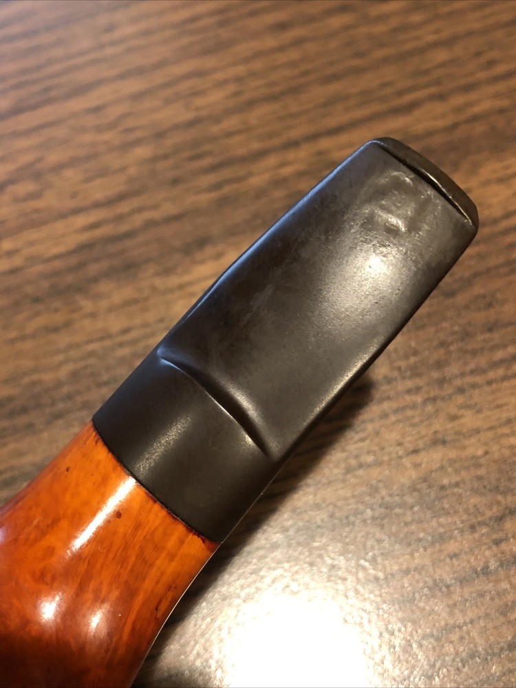 TUGBOAT Compact Smooth Briar Wood Pipe 5" Stubby ITALY