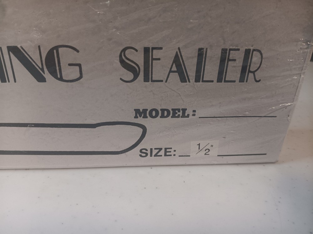 PLASTIC STRAPPING SEALER NEW & sealed 1/2"