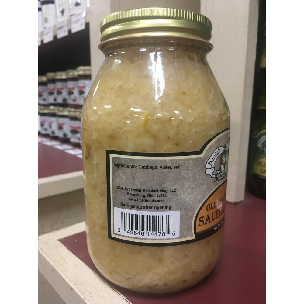 Canned Sauerkraut 32 Oz Jar