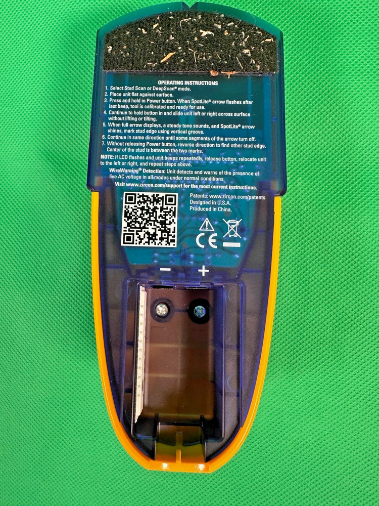 Zircon StudSensor L50 Edge Finding Stud Finder with DeepScan & WireWarning