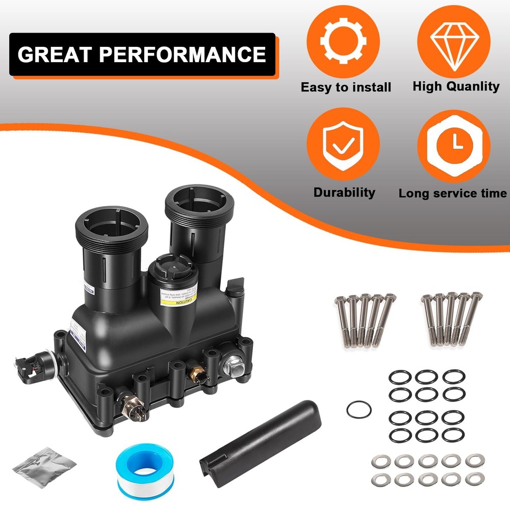 For Pentair 77707-0016 Mastertemp Pool Heater 460736 Manifold Replacement Kit