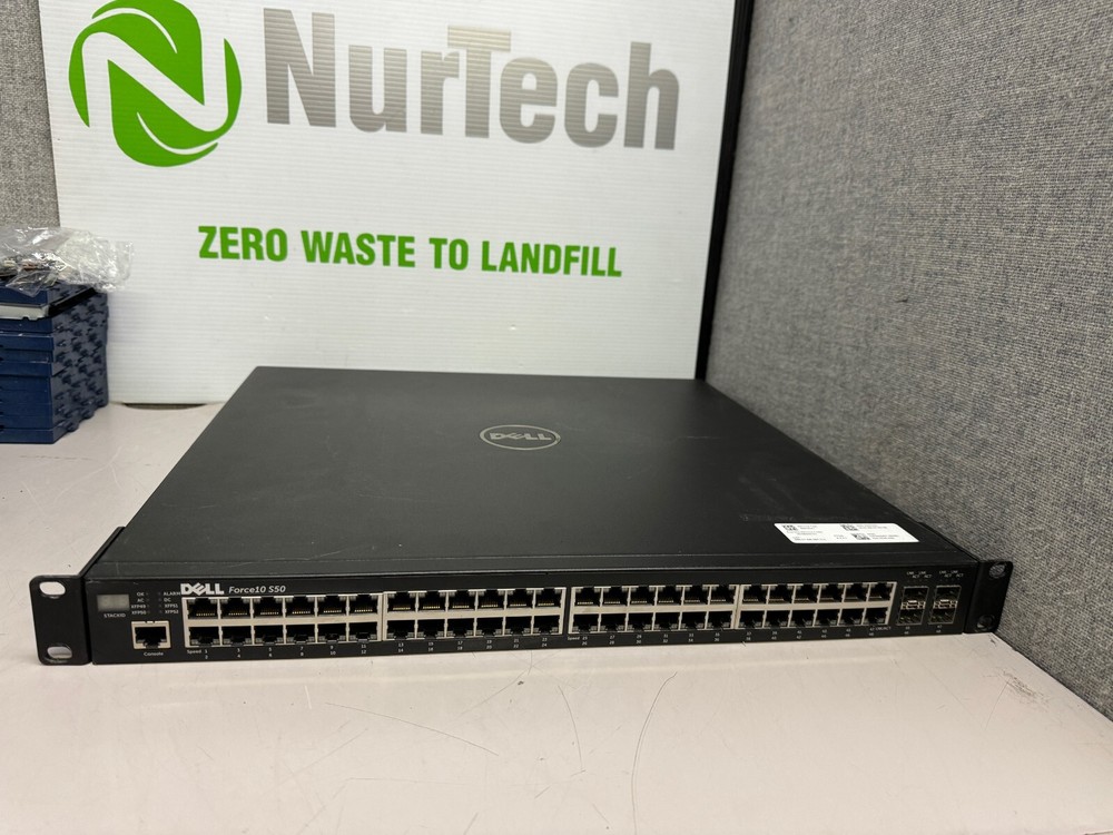 DELL 759-00056-05 FORCE10 S50 50PORT GIGABIT SWITCH STACK MOUNT