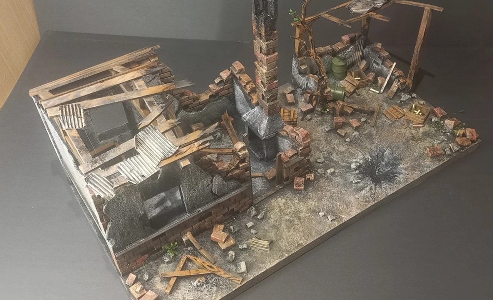 WW II diorama 1/18