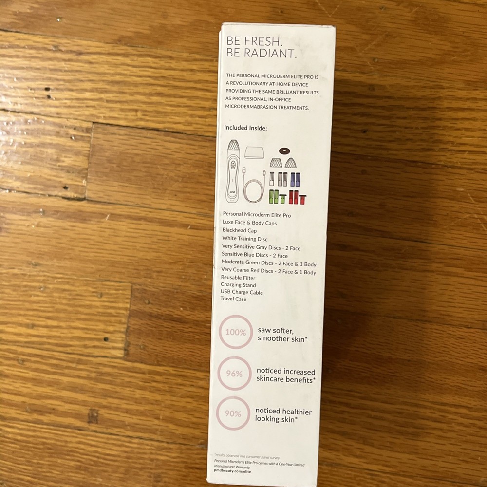 PMD Personal Microderm Elite Pro Device 1005-CB Pink - Authentic New sealed