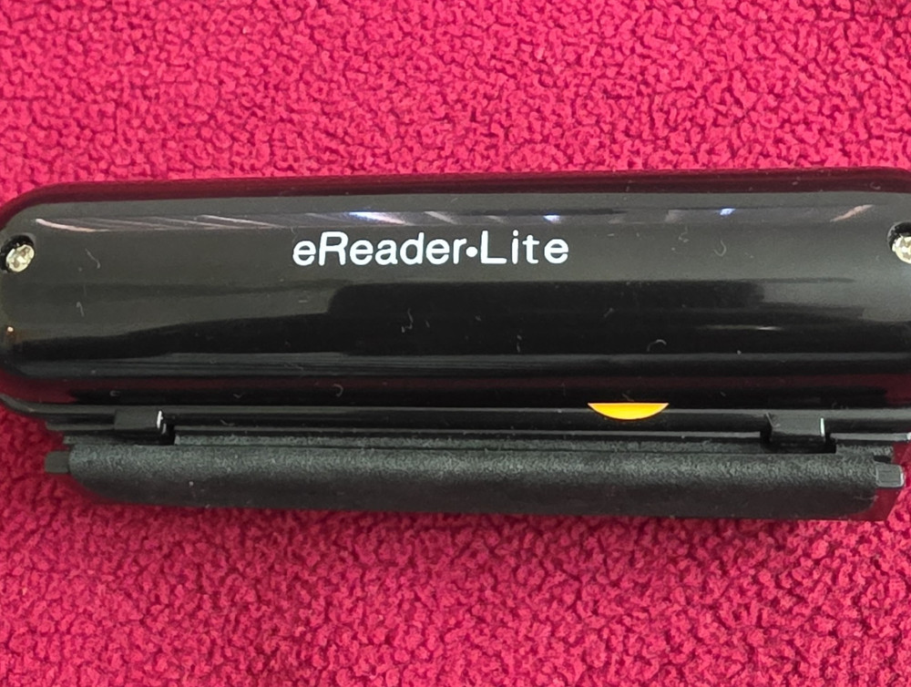 eReader.Lite LED Book Light Black Battery Powered Clip-On Adjustable 2 Settings