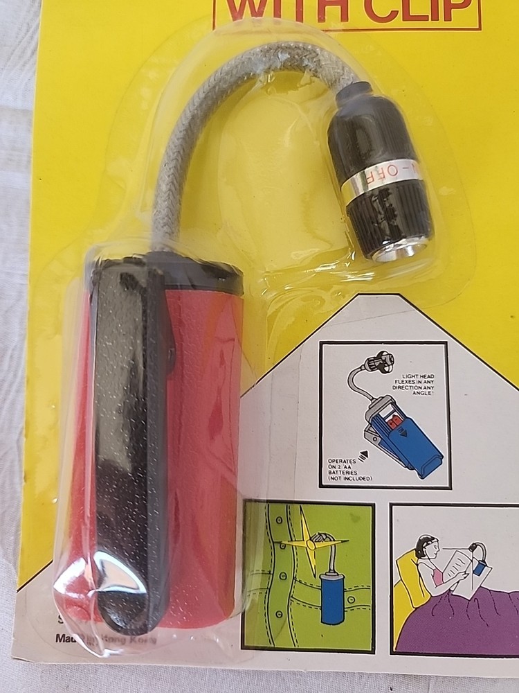 Flex Light With Clip Batteries Not Included