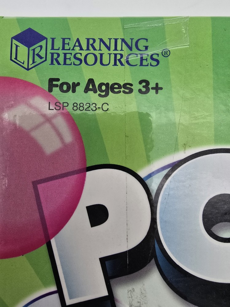 Learning Resources Pop For Color And Shapes Learning Activity Set Reusable Game