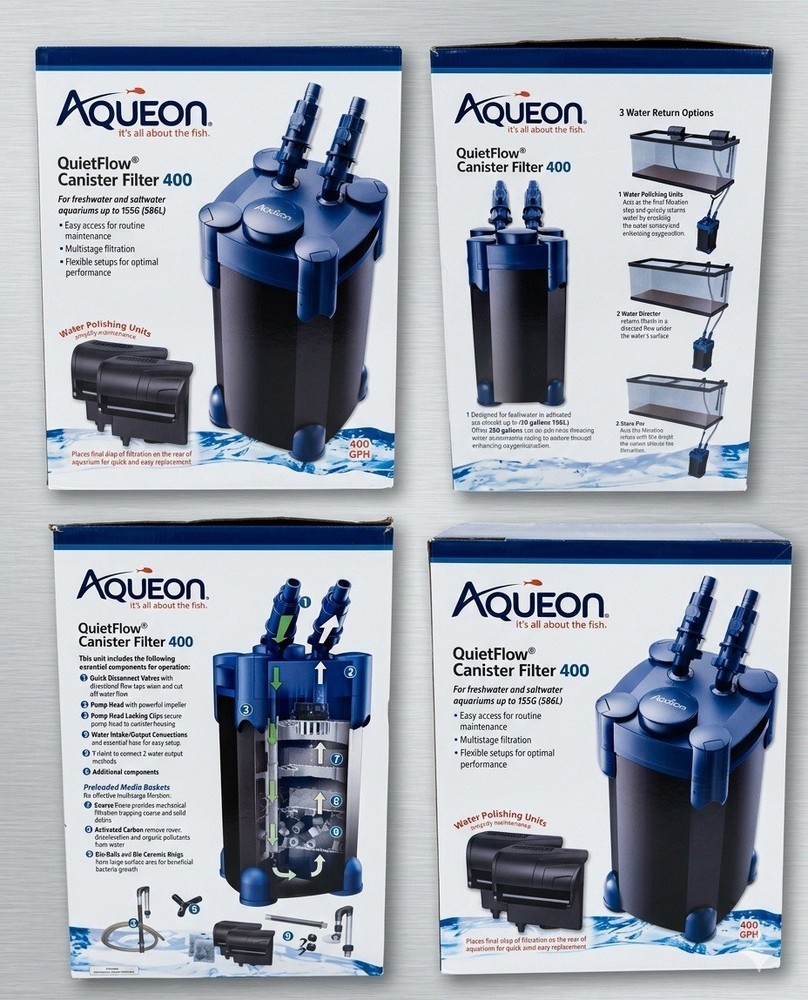 Aqueon QuietFlow Canister Filter