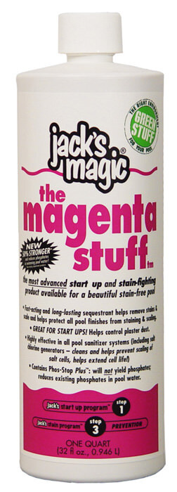 Jack's Magic The Magenta Stuff Metal Solution 32 oz