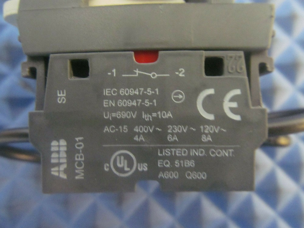 NOS ABB Push Button G1MP3-KLFPT8W