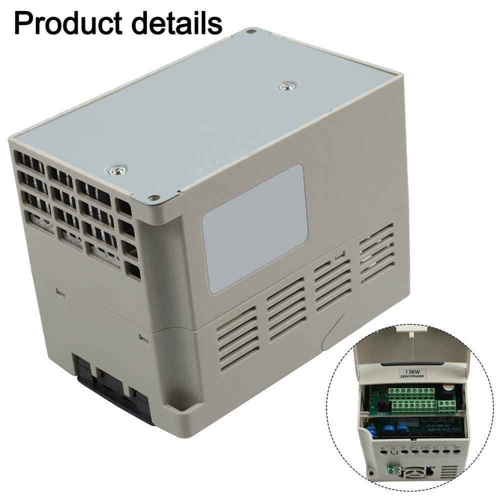 220V Input Variable Frequency Drive 3Phase Output 1 5KW for CNC Machines